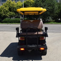 Voiture de golf électrique 48V à 6 places avec certification CE, prix personnalisés en Chine, accessoires tout-terrain pour voiture de golf électrique 5 - 6