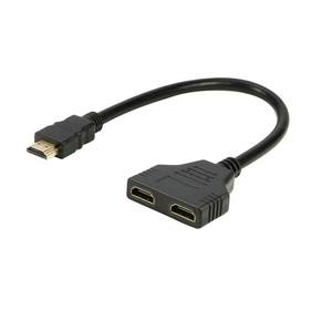 Bộ Chuyển Đổi Cáp 1080P HD Male Sang Dual HD Female 1 Trong 2 Out Bộ Chuyển Đổi Cho Máy Chiếu <span class=keywords><strong>LCD</strong></span> Tín Hiệu Hd Splitter - Product Image 1