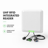Lector RFID de Control de Acceso Avanzado con Función de Bloqueo de Contraseña, RS232 WG26, Relé, Sistema de Gestión de Vehículos