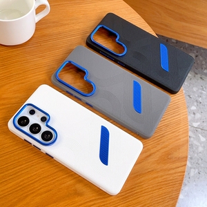 เคสโทรศัพท์มือถือหนัง PU สำหรับธุรกิจ สำหรับ Samsung S26 S24 S25 Ultra Plus พร้อมรูระบายความร้อนโลหะ ป้องกันการกระแทก - Product Image 2