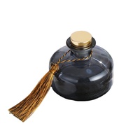 Bouteille vide en verre pour diffuseur de parfum à bâtonnets, design décoration d'intérieur, 50ml 100ml 150ml 250ml 300ml