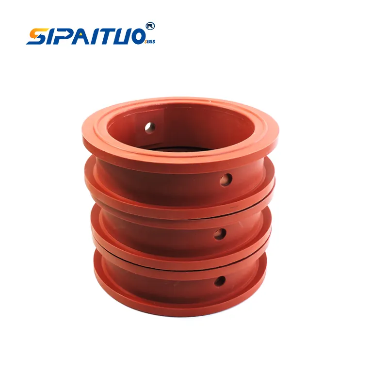 SPT PTFE EPDM Rubber Silicone Clip Seal Ring Butterfly Valve Seal Ring for Aomite Butterfly Valve