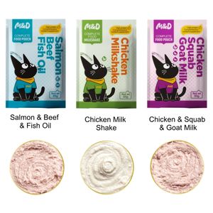 Nourriture humide pour chat à haute teneur en protéines, marque privée, faible MOQ, friandise crémeuse au poulet en sachet, riche en protéines et en nutriments - Product Image 2