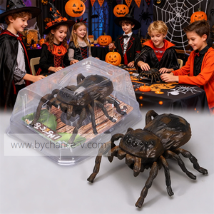 Clockwork Windup Spider Toy Halloween <b>Blind</b> Bag Filler Kids Party Favor Creepy Prank Bug Trick Toy for Stocking Stuffer Gift - Product Image 2