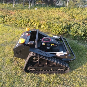 Tondeuse à gazon télécommandée VTLM800, autopropulsée, 4 temps, sans fil, à chenilles <span class=keywords><strong>en</strong></span> caoutchouc, Vigorun - Product Image 5