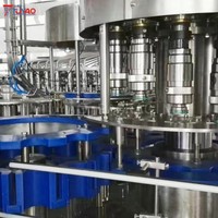 Hotselling automatische dranken- en waterafvulmachine voor 500ml-2L PET-flessen, 15000 BPH, hoge productiviteit, sap productielijn