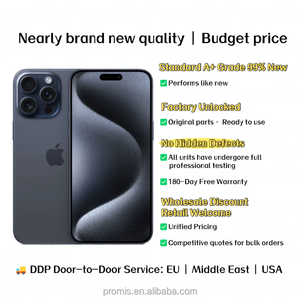 Venta al por Mayor de <span class=keywords><strong>iPhone</strong></span> 15 <span class=keywords><strong>Pro</strong></span> <span class=keywords><strong>Max</strong></span> Desbloqueado, Color Azul Titanio, <span class=keywords><strong>256GB</strong></span>, iOS Original, Teléfono Inteligente de Alto Rendimiento, para Revendedores - Product Image 6