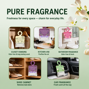 Bolsa Aromatizante para Armario con Fragancia a Lavanda y Rosa, Desodorante para Ropa, Bolsa Perfumada para Armario con Duración de 120-180 Días, Bolsa Ambientadora Antimoho de Tela No Tejida - Product Image 4