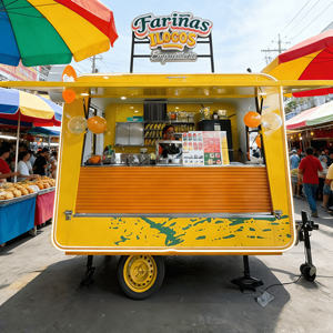 Food Truck Completamente Attrezzato, Cucina Mobile, Rimorchio per Cibo, Furgone Mobile per Cucina, Rimorchio per Cibo Caldo, Carretto per Catering - Product Image 2