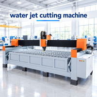 25% de réduction Nouveau design 2026 2000*4000mm Vente chaude Machine de découpe au jet d'eau de bureau d'occasion pour la découpe de marbre, pierre et métal
