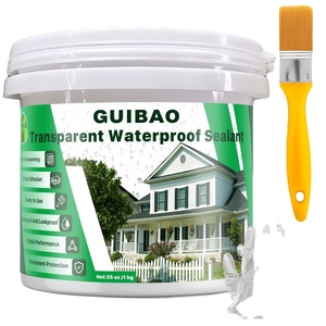 Transparent Polyurethane <b>Waterproof</b> Sealant High Strength Eco-Friendly Invisible Water-Proof Agent for Repairing Leaks Roofs - Product Image 1