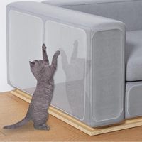 Großhandel Stanzen A4 Blatt Form Cat Scratch Tape Pack Cat Training Tape Großhandel Sofa Protectors Doppelseitiges Tape
