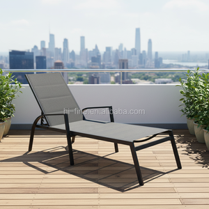 <span class=keywords><strong>Lit</strong></span> et chaise longue multifonctionnels en aluminium moderne pour salon, chambre et extérieur - Product Image 1