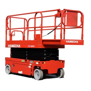 300kg 450kg Load 4-16M Self Propelled Battery Powered Electric Lift Hydraulic Mobile Aerial Work Scissor Lift