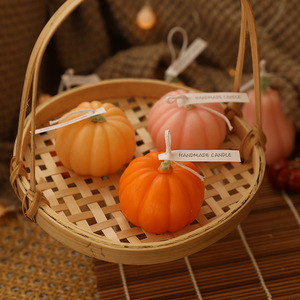 Candela Profumata per Aromaterapia <span class=keywords><strong>a</strong></span> Forma di <span class=keywords><strong>Zucca</strong></span> di Halloween, Ornamenti Creativi Profumati Fatti <span class=keywords><strong>a</strong></span> Mano, Souvenir per Atmosfera Domestica - Product Image 2