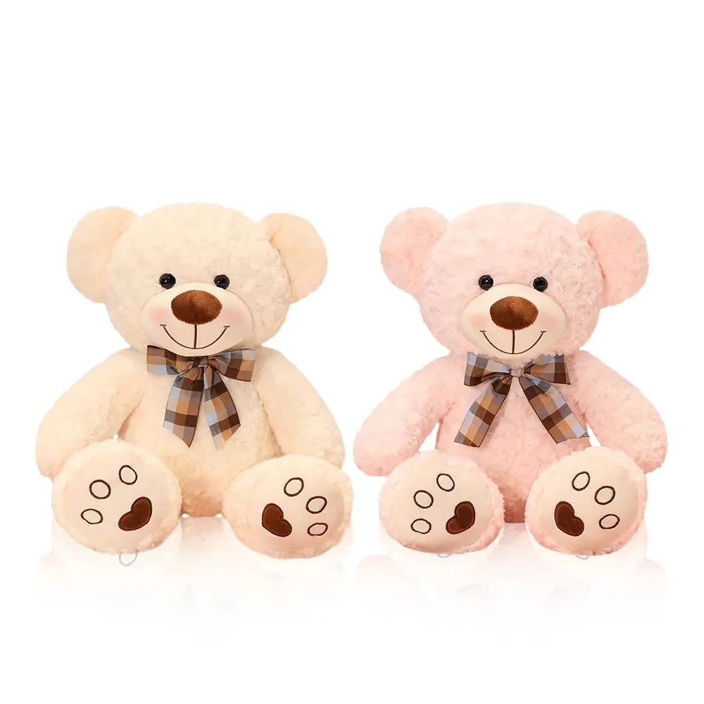 OEM ODM Service Custom Soft Fabric Stuffed Adorable Teddy Bears In Bulk For Valentine's Day