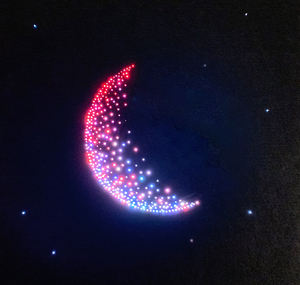 Kit de plafonnier étoile à effet scintillant Planet RGBW personnalisé Éclairage de ciel étoilé à LED en <span class=keywords><strong>fibre</strong></span> <span class=keywords><strong>optique</strong></span> avec performances optimales - Product Image 5