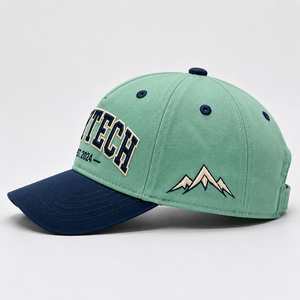 Gorra de Béisbol Deportiva Unisex de Dos Tonos, Estilo Dad Hat, con Logotipo Personalizado, Bordado 3D, 5 Paneles, de Algodón, Estilo Universitario y Urbano, Certificada de Fábrica - Product Image 2