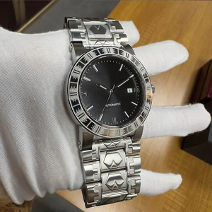 Reloj de pulsera de negocios automático de lujo con logotipo personalizado 904L Acero inoxidable 36mm y 41mm Tamaños Pantalla de esfera de puntero luminoso impermeable - Product Image 3