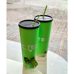 مخصص فقاعة ليمون حليب شاي مفاجأة كوب كوبون أحمر شفاه لعبة إصدار الكبوب صندوق أعمى بوبا للوجبات الخفيفة كوب الغموض - Product Image 1