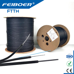 Indonesia G657A1 fibra ottica drop cabel optik 1core 2 core fo 1 hilo 2 core 1 filo 1km esterno FTTH kabel in fibra ottica dropcore - Product Image 2