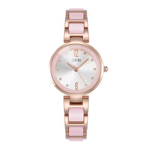 Montres élégantes pour femmes, simples et élégantes, cadran rond, étanches, montres à quartz pour femmes, vente en gros - Product Image 6