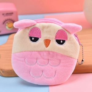 Plush Coin <b>Purse</b> Children's Gift Soft Ring Coin Key Case Mini <b>Cute</b> Animal Wallet - Product Image 3