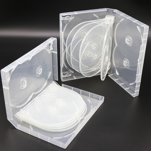 Cajas de Embalaje para <span class=keywords><strong>CD</strong></span> de 10 Discos, Estilo <span class=keywords><strong>Vinilo</strong></span>, Cubiertas de PP, de 33 mm, Paquete de 12 - Product Image 3