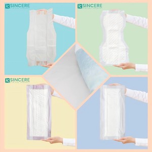 Muestra gratis desechable incontinencia Hospital Insert Pad impreso alta absorbencia para adultos pañales durante la noche uso - Product Image 4
