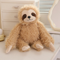 Lavande Super Doux Paresseux Peluche Mignon PP Coton Rempli Doux Bébé Jouet Poupée Couette En Peluche Tissu Conception Accessoire