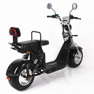 Offre Spéciale 2000w 60V20ah batterie au lithium haute qualité cee gros pneu citycoco chine scooter électrique de mobilité