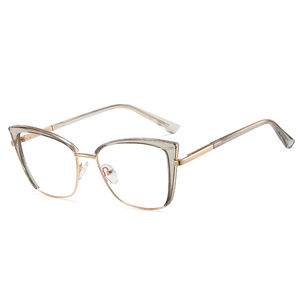 DOISYER売れ筋女性用猫アイ処方メガネ新しいアンチブルーライト眼鏡フレーム光学メーカー製品 - Product Image 6