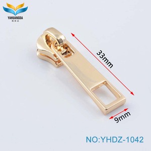 Hot bán New Vintage <span class=keywords><strong>nickel</strong></span>-miễn phí sang trọng Kim Loại dây kéo kéo thanh trượt cho túi xách/quần áo kẽm vành đai hợp kim chuyên nghiệp hành lý - Product Image 3