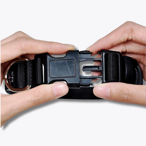 Collar de Piel con Luz LED Personalizada, Elegante, Simple, Multicolor, Duradero, Lavable, Ajustable para Perros, para Pasear de Noche - Product Image 4