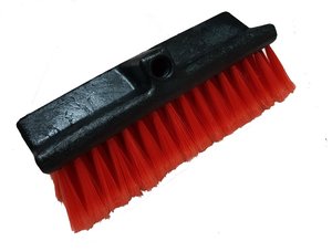 All-Vehicle Wheel and Tire Rim <b>Cleaning</b> <b>Brush</b> with Stiff Bristles <b>for</b> Car and Truck Wash - Product Image 5