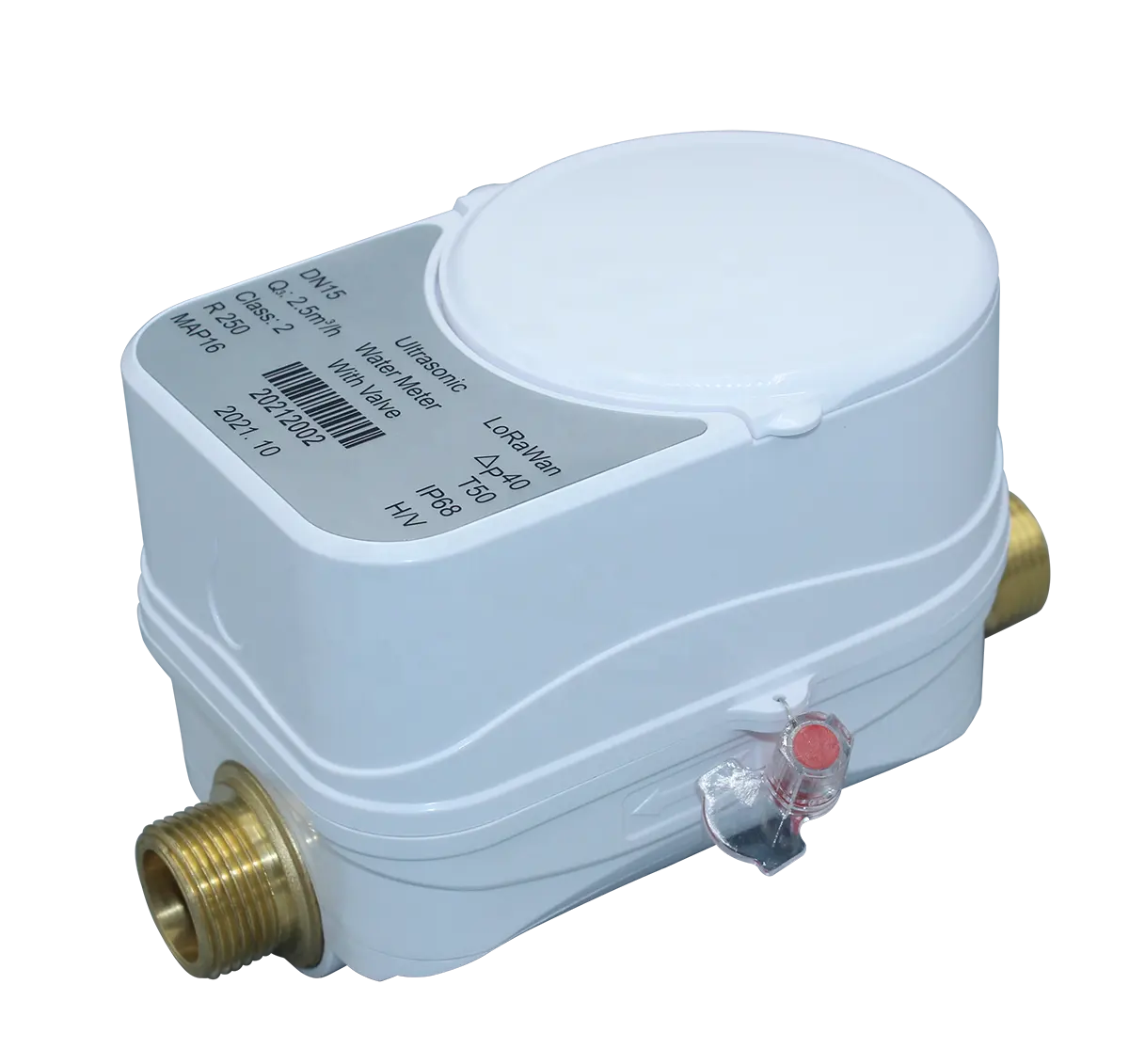 TuyaスマートAPP Zigbee/NB-IoT/LoRaWanワイヤレス通信に基づくバルブ制御付き超音波水道メーター