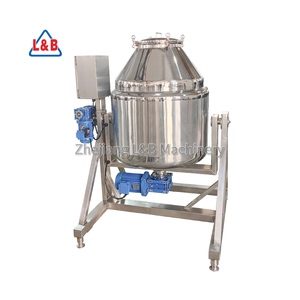 ถังผสมผงแจ็กเก็ตสุญญากาศ<span class=keywords><strong>400</strong></span>ลิตรเครื่องผสมแบบหมุน - Product Image 2