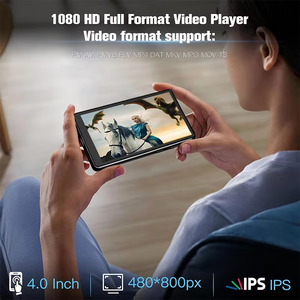 Q8 하이 퀄리티 <span class=keywords><strong>4</strong></span> 인치 터치 스크린 FM 라디오 음성 녹음기 및 게임 품질 금속 MP3 플레이어와 <span class=keywords><strong>MP4</strong></span> 음악 및 비디오 플레이어 - Product Image 4