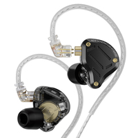 Écouteurs intra-auriculaires hybrides Hifi Bass Kz Zs10 Pro 2, casque sportif, écouteurs filaires pour jeux, vente chaude