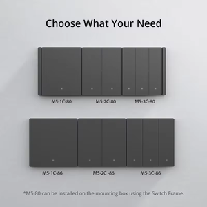 索诺夫M5 86 1/<span class=keywords><strong>2</strong></span>/3帮派开关无线智能开关机械本地按钮墙壁开关电子Welink应用遥控器阿列克谢谷歌 - Product Image 5