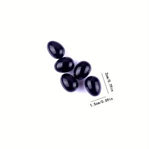 7 buah telur batu penghilang stres, kristal batu dipoles untuk menghilangkan kecemasan, meditasi, keseimbangan Chakra, dekorasi Paskah - Product Image 2