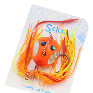 Selco 사용자 정의 바다 낚시 느린 지그 루어 마다이 루어 축구 헤드 참치 Inchiku 지그 고무 스커트 지그 - Product Image 1