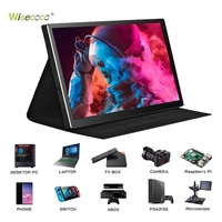 Monitor Game portabel QHD 2k, layar sentuh 9 inci 2560*1600 kecerahan tinggi 500 Nits untuk ponsel Laptop Pc Xbox Ps4