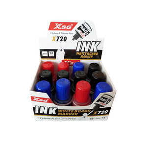 Precio al por mayor Nuevo tinte recargable de 100 ml para marcadores de pizarra blanca de borrado en seco - Product Image 6