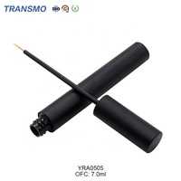 Flacon de sérum pour cils en aluminium, conteneur d'eye-liner, tube d'eye-liner métallique personnalisé, flacon d'eye-liner vide de 7 ml