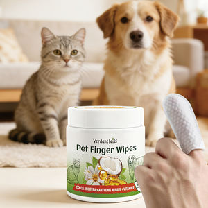 Lenços Umedecidos para Olhos de Animais de Estimação ZeBounty 120 Unidades para Cães e Gatos, Removedor de Manchas de Lágrimas, Lenço de Limpeza para Olhos de Filhotes e Gatos - Product Image 1