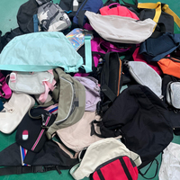 Bolsas de Marca Usadas A19 en Pacas, Directo de Fábrica, Alta Calidad, Bolsas de Cintura y Pecho de Marca Internacional de Segunda Mano, Pacas de Bolsas de Segunda Mano
