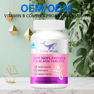 Lively Whale B Vitamin Tablets are available for original factory supply, OEM and ODM customization support. - Product Image 2