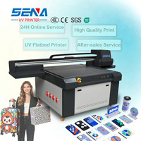Impresora Automática de Inyección de Tinta UV para Personalizar Bolígrafos, Fundas de Teléfono, Alfombras Acrílicas, Tableros de Aluminio, Impresora Plana con Barniz
