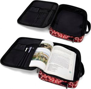 Housse de Bible à deux compartiments pour femmes BSCI, grande pochette pour Bible avec bandoulière et poignées, sac de transport pour Bible - Product Image 4